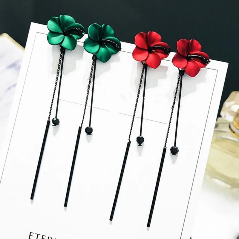 New Fashion Jewelry Flowers Long Female Temperament Tassel Earrings Product Eardrop For Women Gift
New Fashion Jewelry Flowers Long Female Temperament Tassel Earrings Product Eardrop For Women Gift