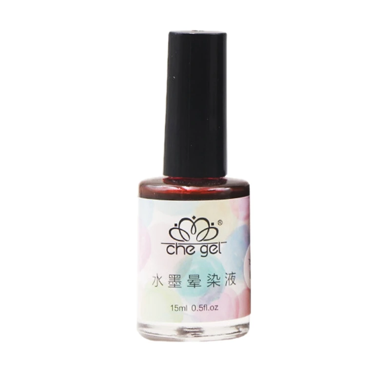 CHE GEL 1pcs 15ml Watercolor Ink Nail Polish Blooming Gel Smoke Effect Marble Smudge Lquid Gradient Manicure Women Beauty Tool
CHE GEL 1pcs 15ml Watercolor Ink Nail Polish Blooming Gel Smoke Effect Marble Smudge Lquid Gradient Manicure Women Beauty Tool