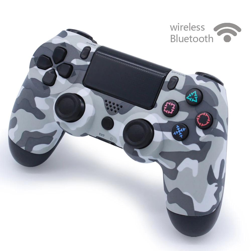 Wireless Bluetooth Game controller for Sony PS4 Dual Shock Vibration Joystick Gamepads for PS3 Console for PlayStation 4
Wireless Bluetooth Game controller for Sony PS4 Dual Shock Vibration Joystick Gamepads for PS3 Console for PlayStation 4