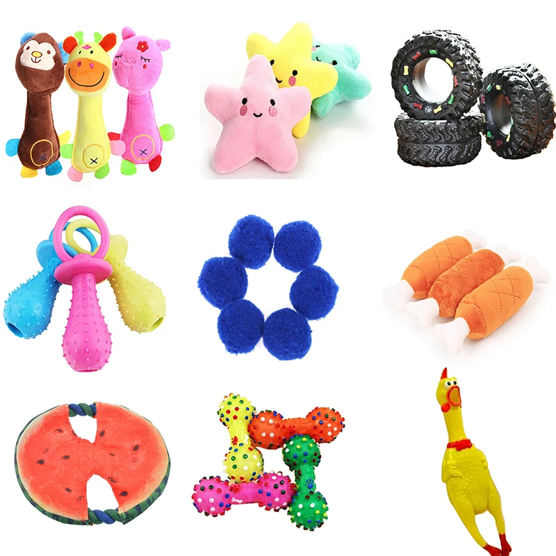 Hoomall 1PC Pet Dog Toys Cat Puppy Sound Polka Dot Squeaky Toy Rubber Dumbbell Chewing Funny Toy Accessories
Hoomall 1PC Pet Dog Toys Cat Puppy Sound Polka Dot Squeaky Toy Rubber Dumbbell Chewing Funny Toy Accessories