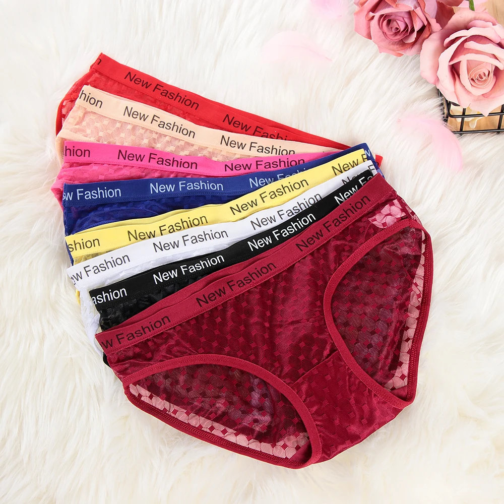 Women Sexy Panties Lace G-string Thongs Low Waist Transparent Letters Briefs Underwear Tempting Lingerie For Women Gifts
Women Sexy Panties Lace G-string Thongs Low Waist Transparent Letters Briefs Underwear Tempting Lingerie For Women Gifts