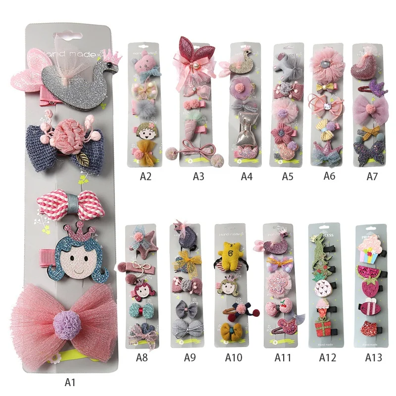 5pcs/Set New Bow Children's Hair Clip Headwear Set Cute Baby Girl Crown Hair Accessories Barrettes Cartoon Hairpin
5pcs/Set New Bow Children's Hair Clip Headwear Set Cute Baby Girl Crown Hair Accessories Barrettes Cartoon Hairpin