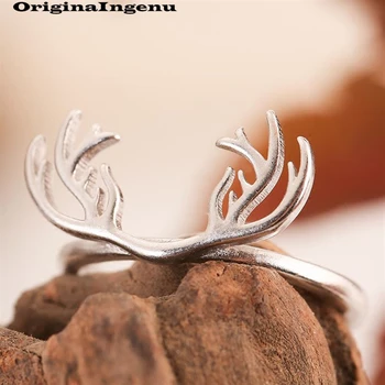 925 Silver Ring Anillos Elk Jewelry Vintage Charm Minimalism Mother 's Day Girlfriend Gift Cincin Haut Femme Rings for Wome
925 Silver Ring Anillos Elk Jewelry Vintage Charm Minimalism Mother 's Day Girlfriend Gift Cincin Haut Femme Rings for Wome