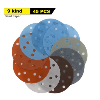 45PCS 6 Inch 15-Hole Soft Superfine Film Sanding Disc Sandpaper 600 to 5000 Assorted Grits for Wet/Dry Automotive Paint Sanding
45PCS 6 Inch 15-Hole Soft Superfine Film Sanding Disc Sandpaper 600 to 5000 Assorted Grits for Wet/Dry Automotive Paint Sanding