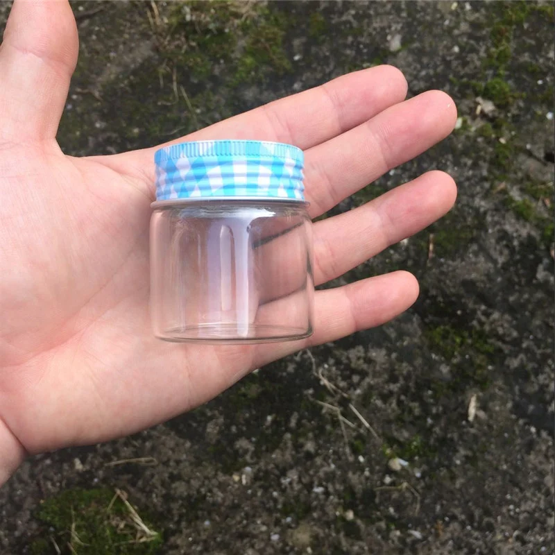 47*50*34mm 50ml Glass Bottles Aluminium Screw Cap Silicone Containers Stopper Empty Jars Glass Food Capsule Liquid Bottles 12pcs
47*50*34mm 50ml Glass Bottles Aluminium Screw Cap Silicone Containers Stopper Empty Jars Glass Food Capsule Liquid Bottles 12pcs