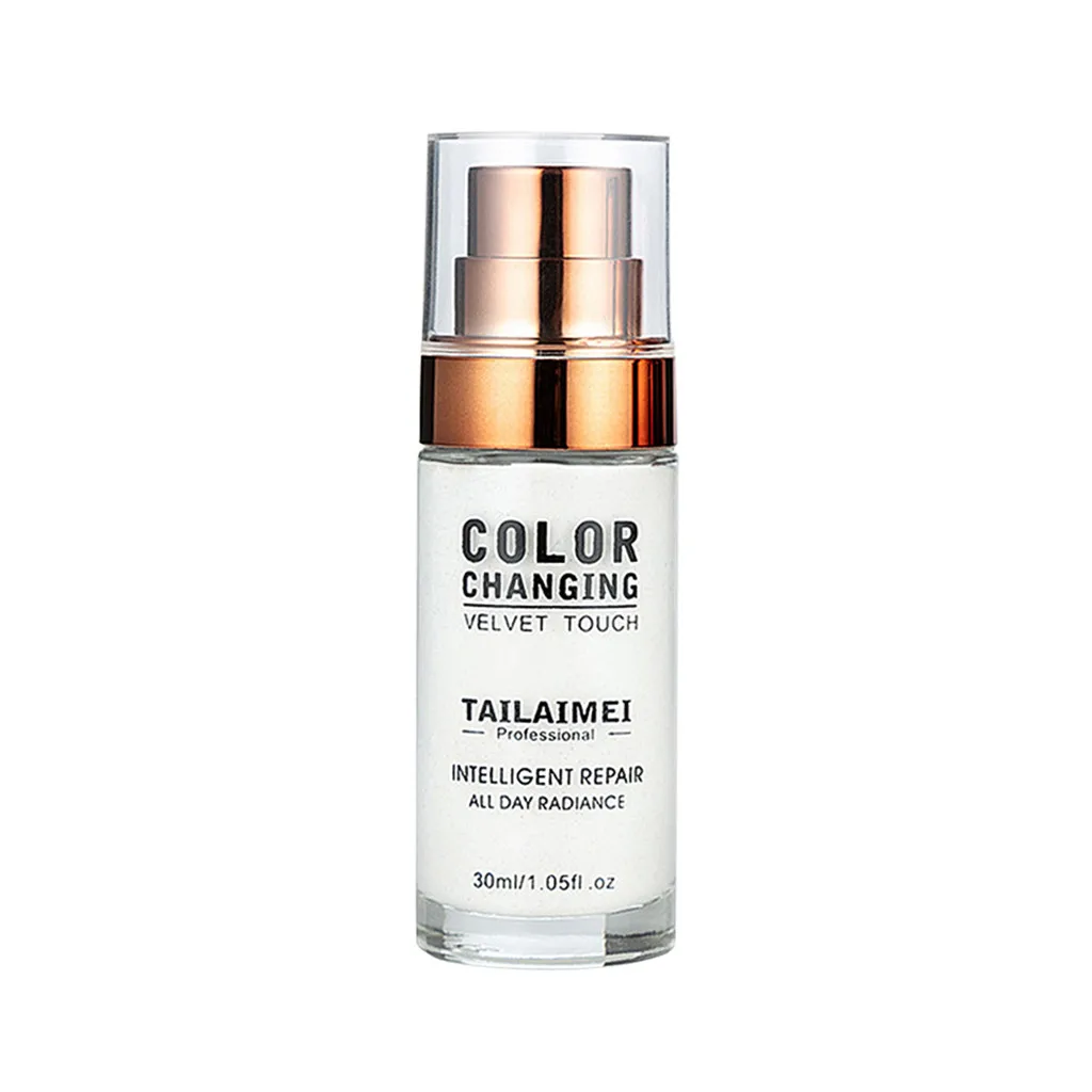 30ML Magic Color Changing Liquid Foundation Makeup Skin Tone Foundation Long Lasting Make up Base Nude Face Cover Concealer
30ML Magic Color Changing Liquid Foundation Makeup Skin Tone Foundation Long Lasting Make up Base Nude Face Cover Concealer