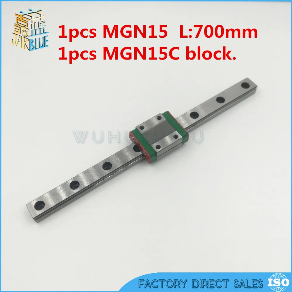free shipping miniature 15mm width china linear guide block MGN15C + linear rail MGN15-L 700mm rail for cnc bearing steel
free shipping miniature 15mm width china linear guide block MGN15C + linear rail MGN15-L 700mm rail for cnc bearing steel