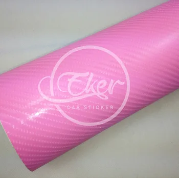 EKER CAR STICKER 1.52x30M 5FTx98FT Free Shipping Air Bubble Free Glossy Pink 4D Carbon Fiber Car Wrap Vinyl Film Sticker
EKER CAR STICKER 1.52x30M 5FTx98FT Free Shipping Air Bubble Free Glossy Pink 4D Carbon Fiber Car Wrap Vinyl Film Sticker
