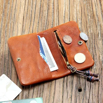 Genuine Leather Unisex mini wallet Hasp Casual money bag Card Holder designer wallets luxury design purses small change purse
Genuine Leather Unisex mini wallet Hasp Casual money bag Card Holder designer wallets luxury design purses small change purse