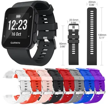 Replacement Wristband Watch band Wrist strap Silicagel Soft Band Strap For Garmin Forerunner 35 Smart Watch Bracelet New 
Replacement Wristband Watch band Wrist strap Silicagel Soft Band Strap For Garmin Forerunner 35 Smart Watch Bracelet New