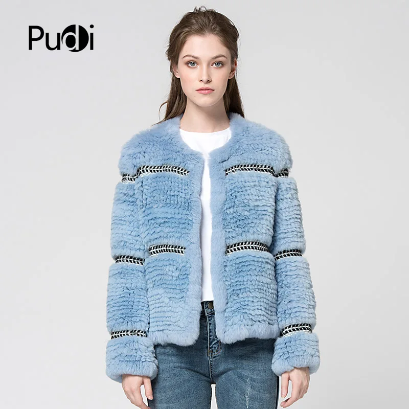 Pudi CT7027 Rex Rabbit Fur coats Knitted knit new real rabbit fur coat overcoat jacket women's winter thick warm genuine fur
Pudi CT7027 Rex Rabbit Fur coats Knitted knit new real rabbit fur coat overcoat jacket women's winter thick warm genuine fur