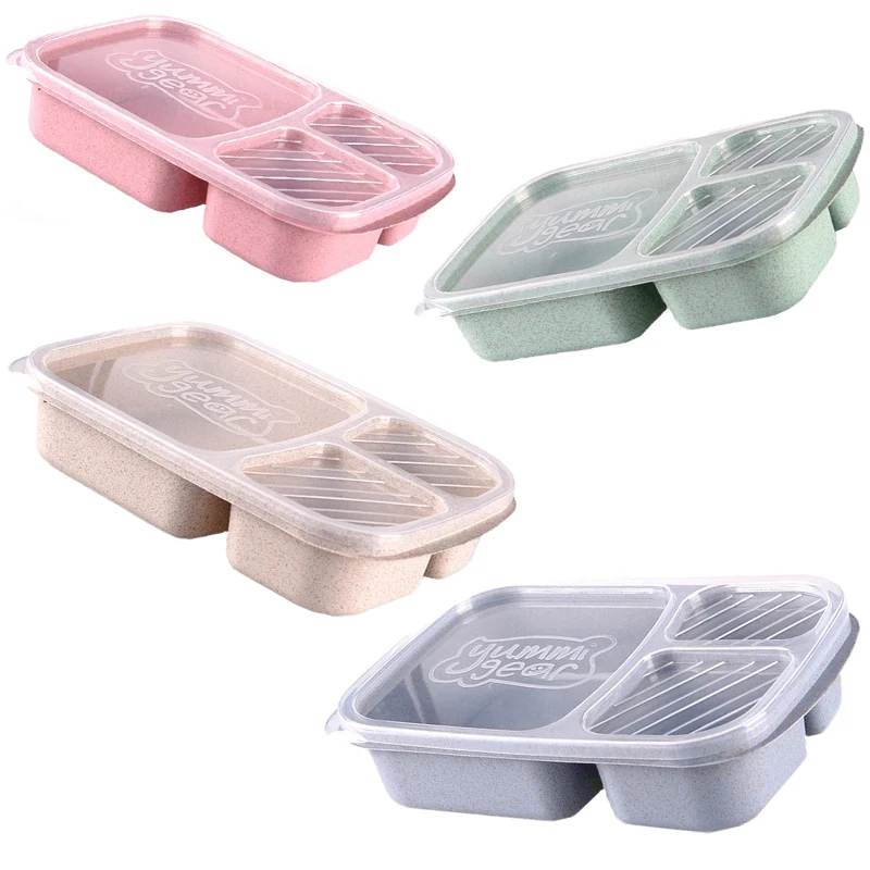 Colorful Bowl Lunch Box Creative Tray Separated Children Plate Dish Wheat Stalk Divided Children's Square Children Box Gift 1pcs
Colorful Bowl Lunch Box Creative Tray Separated Children Plate Dish Wheat Stalk Divided Children's Square Children Box Gift 1pcs
