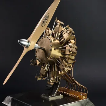 All-metal nine-star steam engine, engine model, steam engine model
All-metal nine-star steam engine, engine model, steam engine model