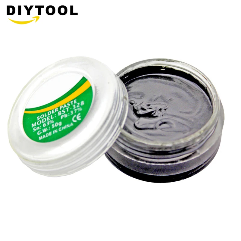 Soldering Paste Mild Lead Environmental Soldering Paste Flux PCB IC Parts Welding Soldering Gel Tool 50g
Soldering Paste Mild Lead Environmental Soldering Paste Flux PCB IC Parts Welding Soldering Gel Tool 50g