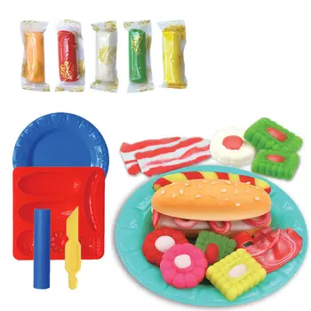 Fresh bread mold set parent-child interactive toys plasticine playdough clay suit DIY 3D Intelligent toy SZJUYI
Fresh bread mold set parent-child interactive toys plasticine playdough clay suit DIY 3D Intelligent toy SZJUYI