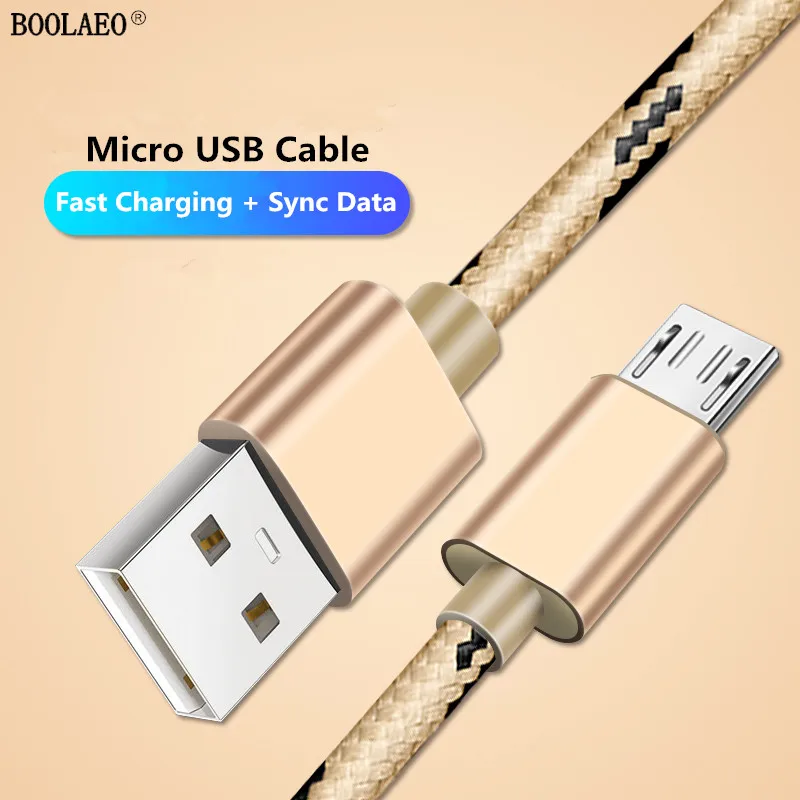 BOOLAE Micro USB Cable Fast Data Sync Charging Cable For Samsung Huawei Honor Xiaomi Redmi LG Andriod Microusb Phone Cables Cord
BOOLAE Micro USB Cable Fast Data Sync Charging Cable For Samsung Huawei Honor Xiaomi Redmi LG Andriod Microusb Phone Cables Cord