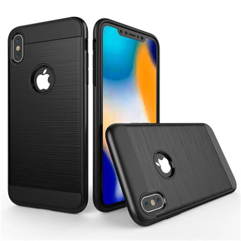 

For Iphone X XS Max XR Case Luxury Hybrid Shockproof Tough Armor Rubber Hard Back Cover For Iphone 8 7 6 6s Plus 5s Rugged Coque