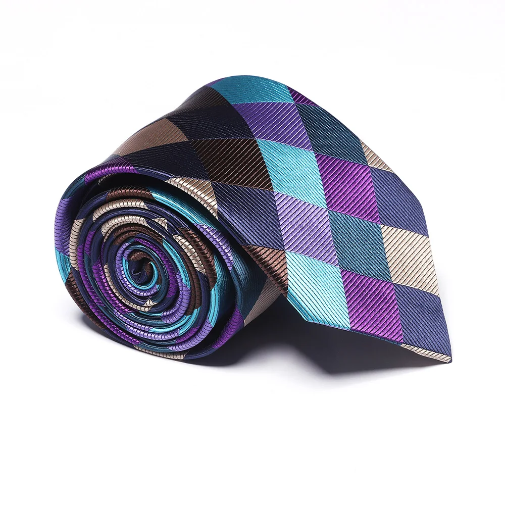 Fashion Men's Business Necktie Multicolor Rhombus Lattice Pattern Men's Tie Stylish Plaid Business Comfy Tie Accessory
Fashion Men's Business Necktie Multicolor Rhombus Lattice Pattern Men's Tie Stylish Plaid Business Comfy Tie Accessory