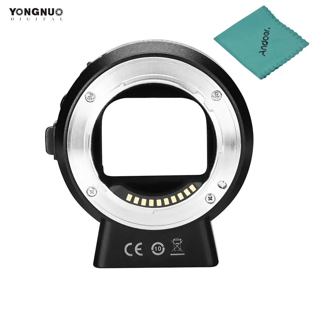 YONGNUO EF-E II Lens Mount Adapter Ring with Auto Focus for Canon EF/EF-S Sery for Sony E-Mount Camera for Sony A7RIII US Stock
YONGNUO EF-E II Lens Mount Adapter Ring with Auto Focus for Canon EF/EF-S Sery for Sony E-Mount Camera for Sony A7RIII US Stock