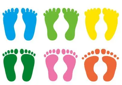 Cartoon Footprint pvc adhesive label Store shop supermarket Orientation warning sign floor stairs wall sticker
Cartoon Footprint pvc adhesive label Store shop supermarket Orientation warning sign floor stairs wall sticker