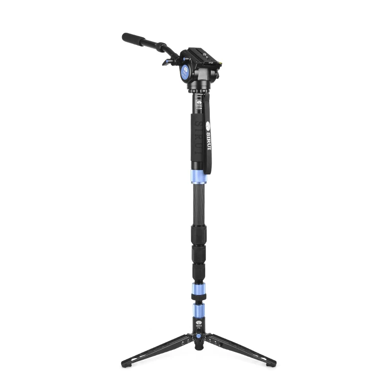 

P-424S Sirui P424S+VH10 for Digital SLR Camera Lightweight Max 202cm 12kg High Camera Tripod Leg+Head Kit