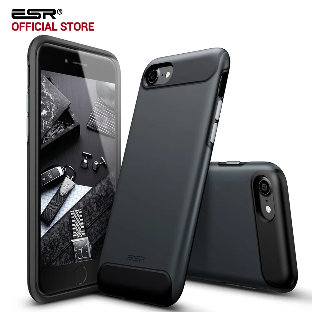 Case for iphone 8/8 Plus, ESR Rugged Heavy Duty Bumper Armor Case Protective Shock-Absorption Cover for iPhone8/7/7 Plus
Case for iphone 8/8 Plus, ESR Rugged Heavy Duty Bumper Armor Case Protective Shock-Absorption Cover for iPhone8/7/7 Plus