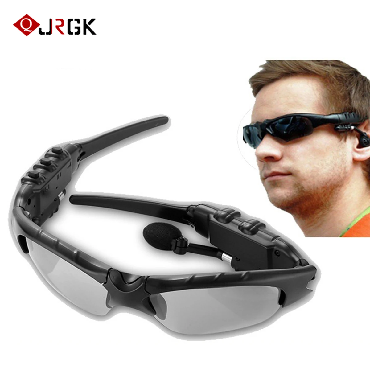 JRGK Portable Bluetooth earphone Outdoor BT4.1 Glasses Earbuds Music with Mic Stereo Wireless earphone For iPhone Samsung Huawei
JRGK Portable Bluetooth earphone Outdoor BT4.1 Glasses Earbuds Music with Mic Stereo Wireless earphone For iPhone Samsung Huawei