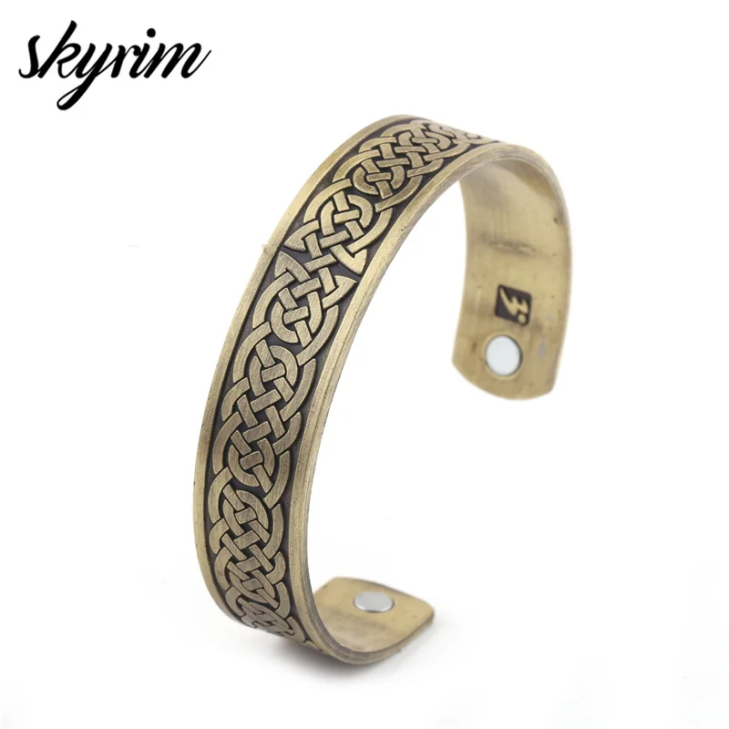 Skyrim Irish Knot Adjustable Opened Bangle Men Women’s Amulet Bracelet Health Balance Cuff Bracelet Magnetic Therapy For Wrist
Skyrim Irish Knot Adjustable Opened Bangle Men Women’s Amulet Bracelet Health Balance Cuff Bracelet Magnetic Therapy For Wrist