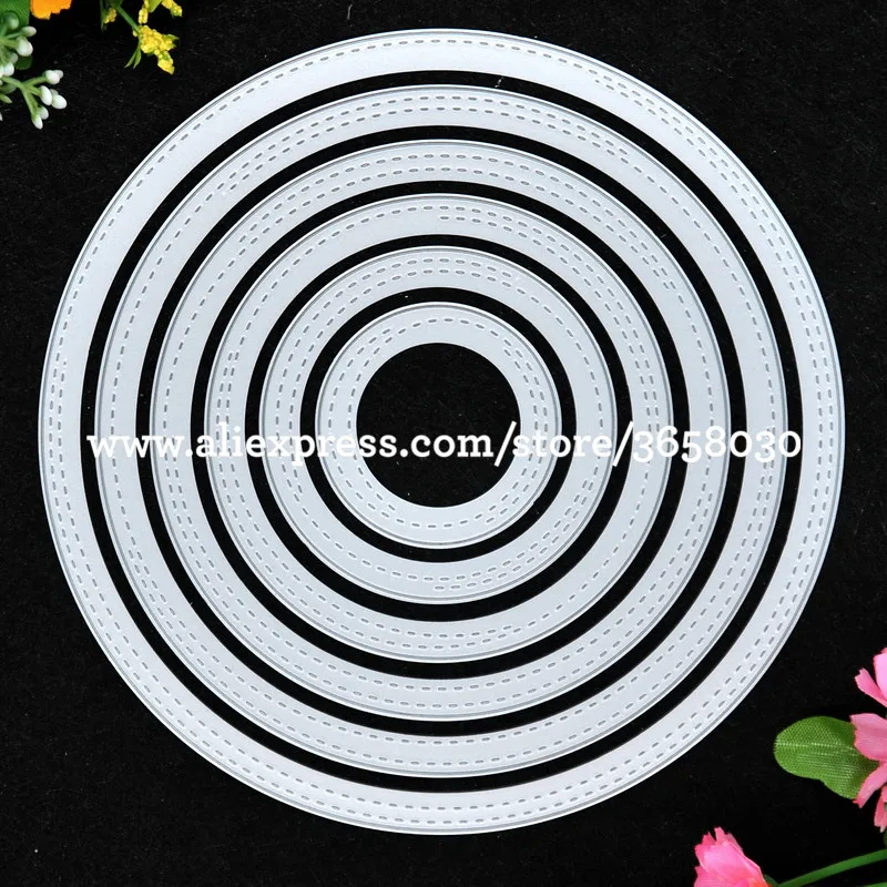 Large Size 15cm Double Sew Thread Round Circle Metal Die cutting Dies For DIY Scrapbooking Photo Album Embossing Folder 8101677
Large Size 15cm Double Sew Thread Round Circle Metal Die cutting Dies For DIY Scrapbooking Photo Album Embossing Folder 8101677