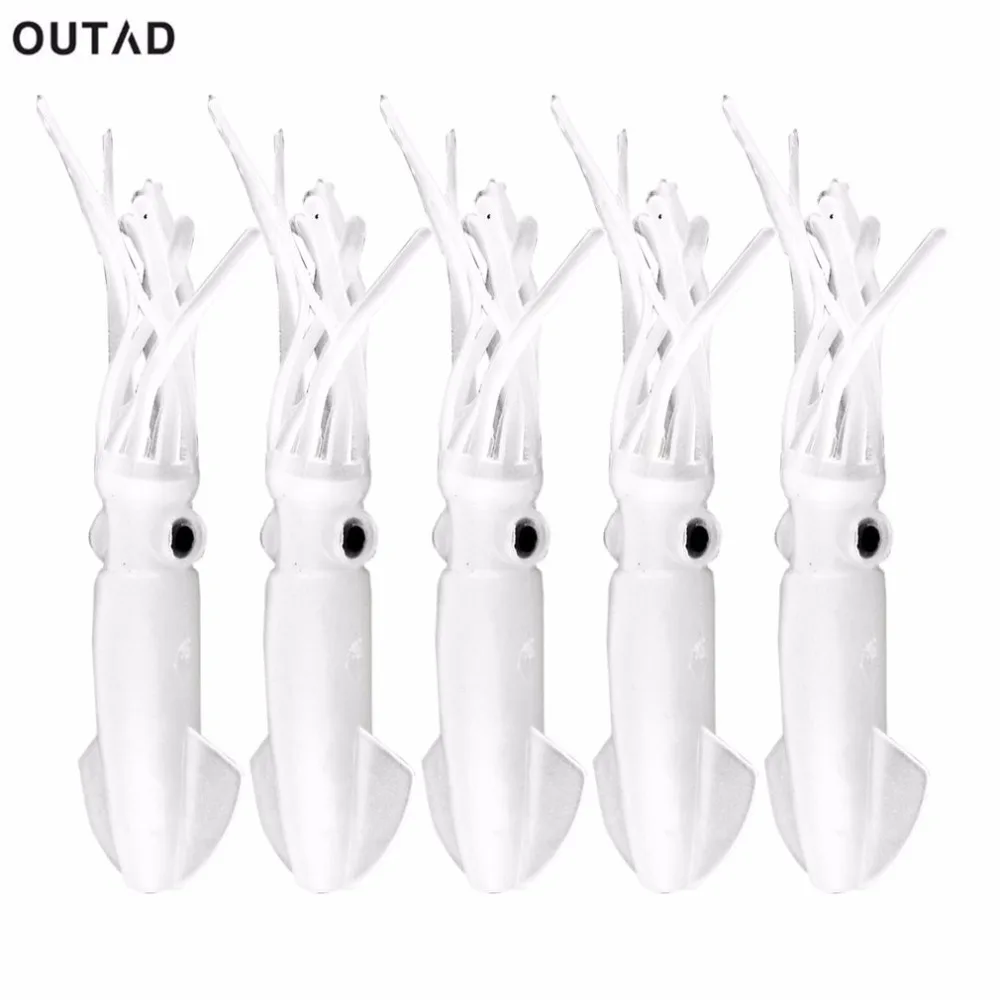 OUTAD 5PCS 10CM Luminous Fishing Baits Lightweight Octopus Lures Soft Baits Fishing Tackles Fishing Accessories For Sea Fishing
OUTAD 5PCS 10CM Luminous Fishing Baits Lightweight Octopus Lures Soft Baits Fishing Tackles Fishing Accessories For Sea Fishing