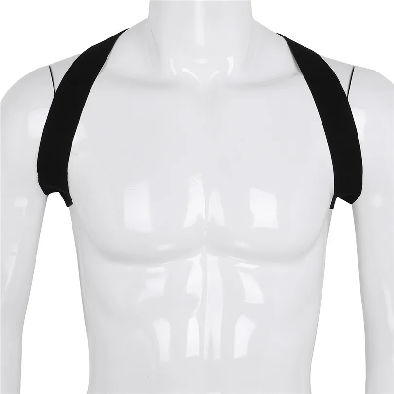 iEFiEL Mens Lingrie X-Shape Back Elastic Shoulder Body Chest Harness Belt Bondage Muscle Harness Costume Belt Nightclub Strap
iEFiEL Mens Lingrie X-Shape Back Elastic Shoulder Body Chest Harness Belt Bondage Muscle Harness Costume Belt Nightclub Strap
