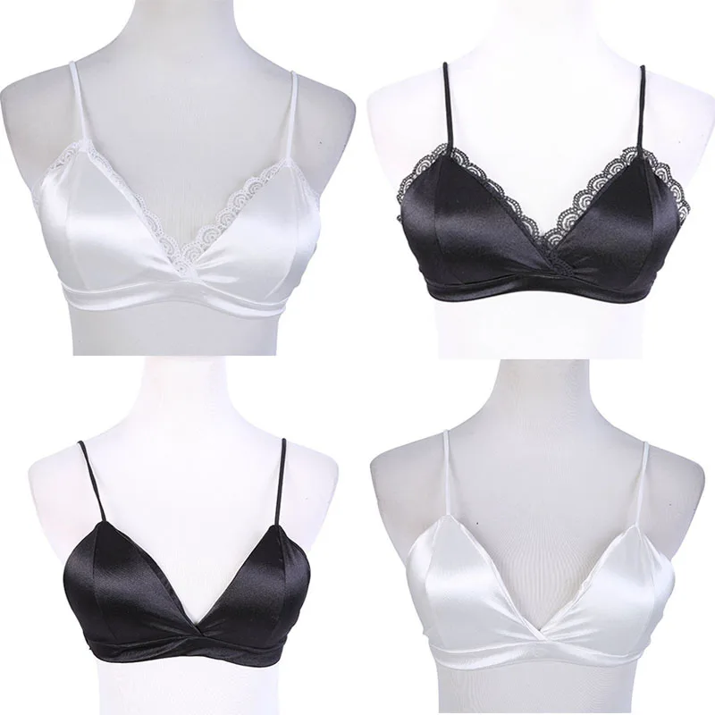 Women Sexy Bra Solid Lace 4 models 2 color Sheer Lace Triangle Bralette Bustier Crop Top Unpadded Basic Bra Underwear for Women
Women Sexy Bra Solid Lace 4 models 2 color Sheer Lace Triangle Bralette Bustier Crop Top Unpadded Basic Bra Underwear for Women