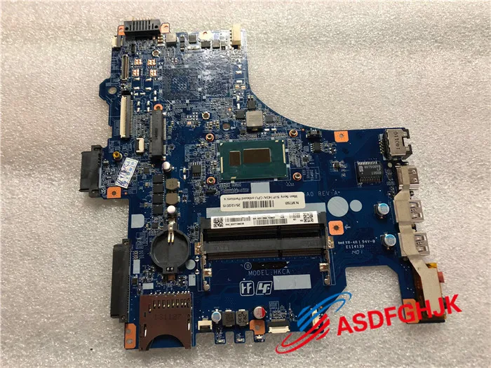 FOR SONY SVF14 SVF143 LAPTOP MOTHERBOARD WITH SR1E3 DAHKCAMB6A0 100% Perfect work
FOR SONY SVF14 SVF143 LAPTOP MOTHERBOARD WITH SR1E3 DAHKCAMB6A0 100% Perfect work