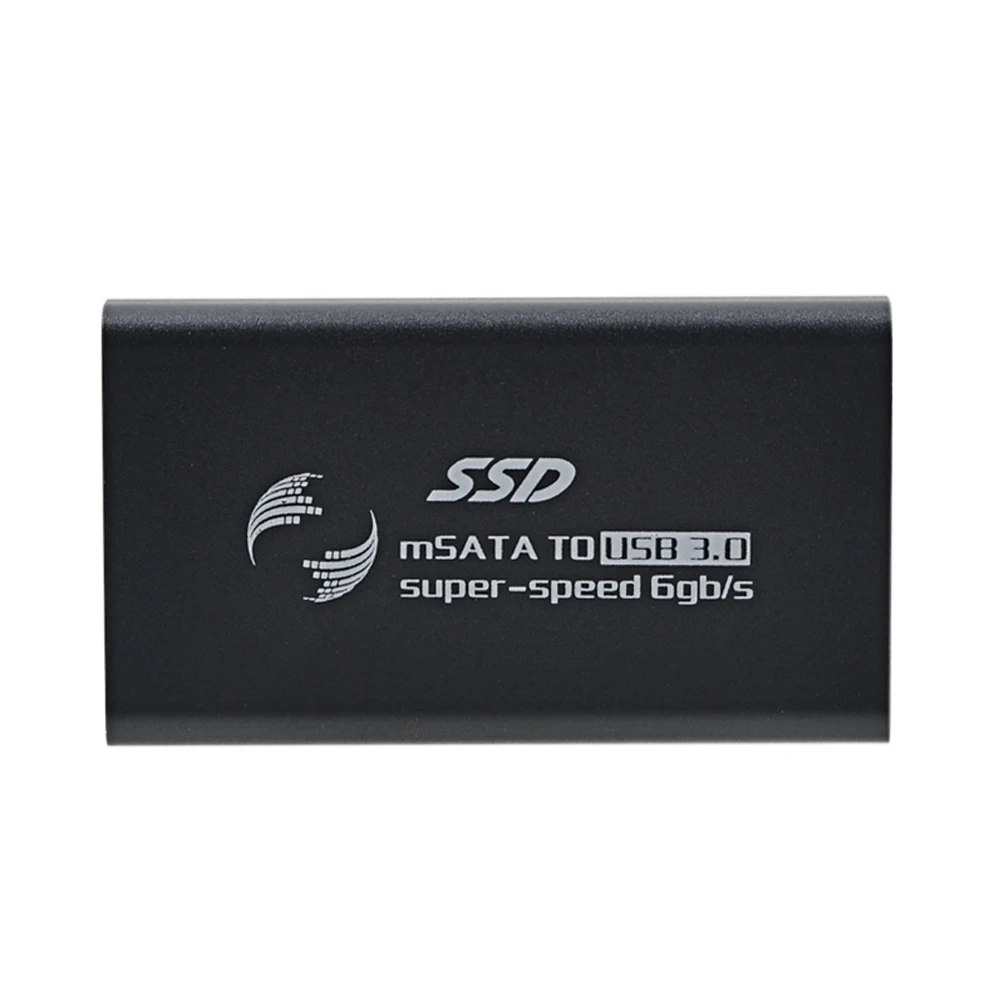 Горячие Продажи Msata для USB 3.0 Внешний SSD HDD Жестких ДИСКОВ Корпус До 500 ГБ 1 ТБ 6