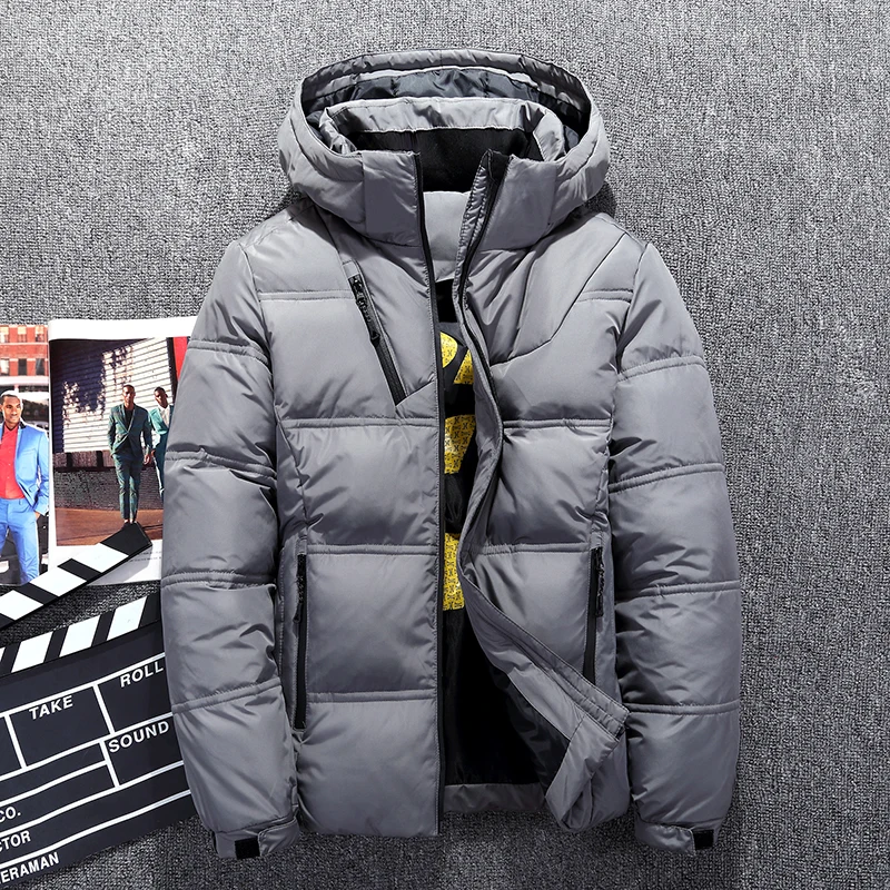Winter Men White Duck Down Jacket High Quality Casual Windproof Warm Jackets and Coats Slim Fit Gray Parkas Hot Sale Down Coat
Winter Men White Duck Down Jacket High Quality Casual Windproof Warm Jackets and Coats Slim Fit Gray Parkas Hot Sale Down Coat
