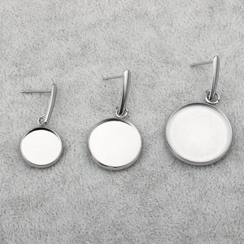 5 pairs fit 10mm 12mm 14mm 16mm 18mm 20mm round cabochon trays earring base blanks stainless steel diy jewelry bezel findings
5 pairs fit 10mm 12mm 14mm 16mm 18mm 20mm round cabochon trays earring base blanks stainless steel diy jewelry bezel findings