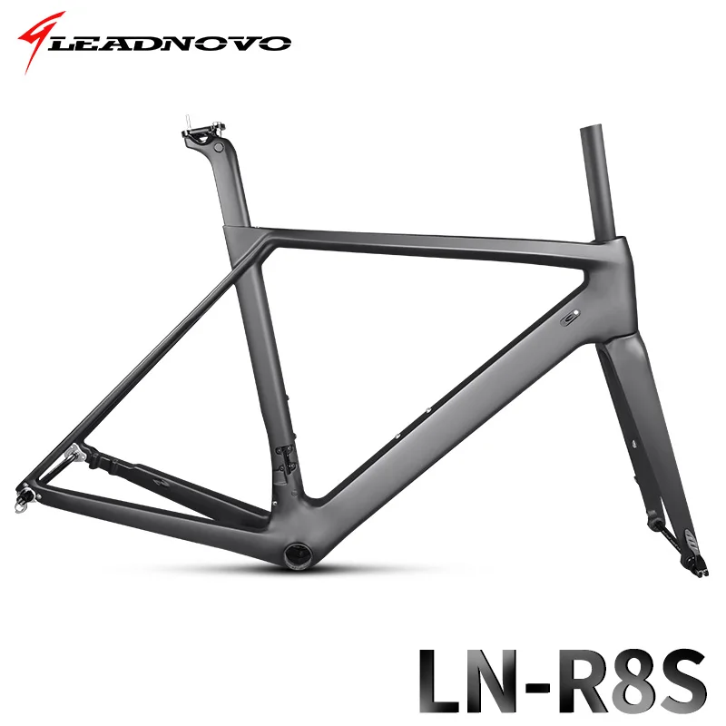 

mountain bicycle frameset Carbon Road bike Frame T800 QR or thru axle disc brake carbon fibre bicycle frame 47/49/51/53/55cm