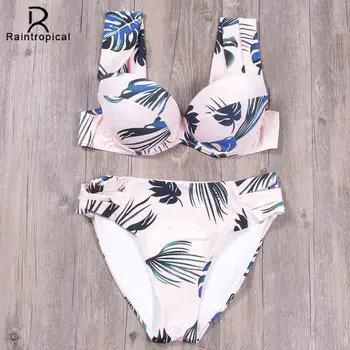 Raintropical Sexy Bikinis Women Swimsuit Summer Cut Out Bathing Suits Push Up Bikini Print Swimwear Beach Wear Underwire Biquini
Raintropical Sexy Bikinis Women Swimsuit Summer Cut Out Bathing Suits Push Up Bikini Print Swimwear Beach Wear Underwire Biquini