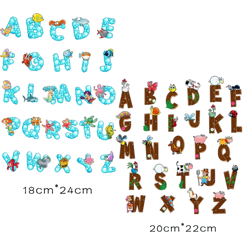 Creative letters patch iron-on transfers for clothing stripes for clothes iron on patches application of one another applique
Creative letters patch iron-on transfers for clothing stripes for clothes iron on patches application of one another applique