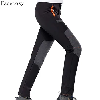 Facecozy Women Autumn Outdoor Warmth Fleece Hunting Softshell Pants Female Patchwork Breathable Camping Trousers
Facecozy Women Autumn Outdoor Warmth Fleece Hunting Softshell Pants Female Patchwork Breathable Camping Trousers