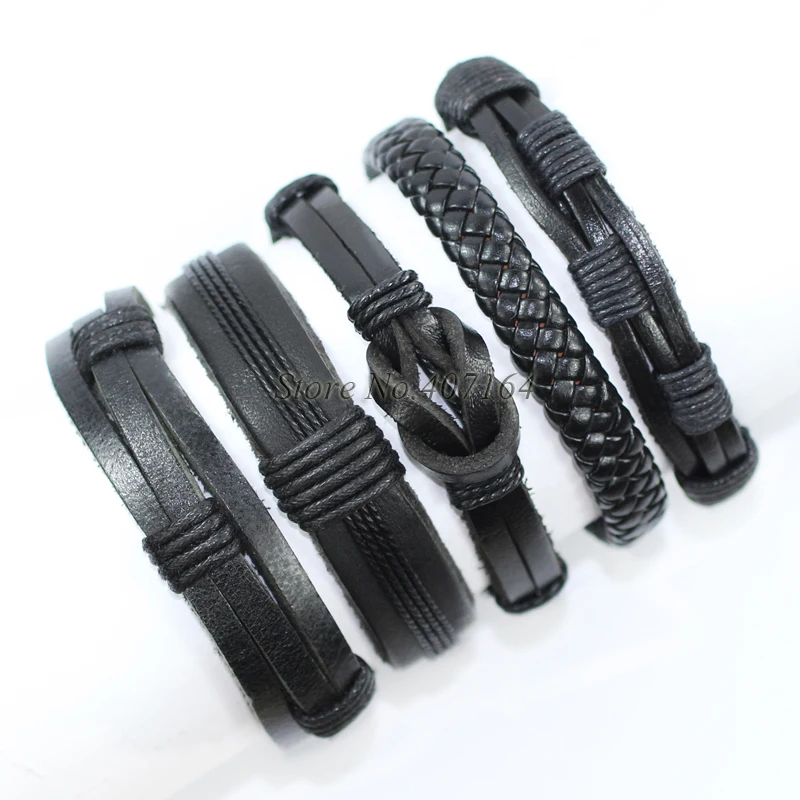 Wholesale 5pcs genuine black male charm real leather bracelet men for Chrismas pulseira masculina Feminina couro mujer-S153
Wholesale 5pcs genuine black male charm real leather bracelet men for Chrismas pulseira masculina Feminina couro mujer-S153