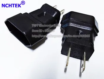 NCHTEK USA NEMA 1-15P 2Pin Male to European EU 2Pin Female Socket Power Plug Adapter/Free shipping/10PCS
NCHTEK USA NEMA 1-15P 2Pin Male to European EU 2Pin Female Socket Power Plug Adapter/Free shipping/10PCS
