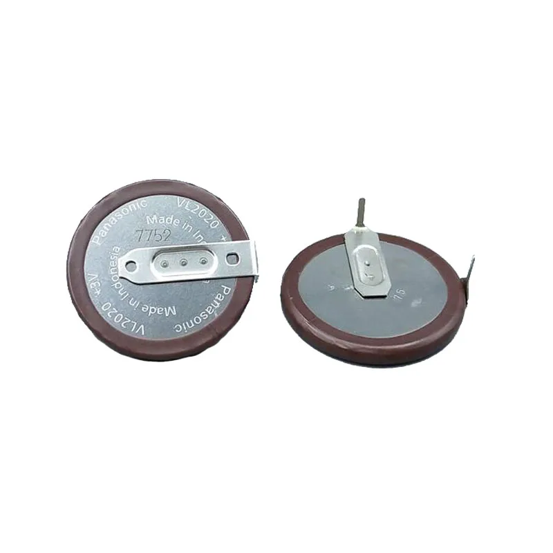1PCS/lot 100% Original Panasonic VL2020 2020 Rechargeable Battery for car key remote Button Battery with 90 degrees pins
1PCS/lot 100% Original Panasonic VL2020 2020 Rechargeable Battery for car key remote Button Battery with 90 degrees pins