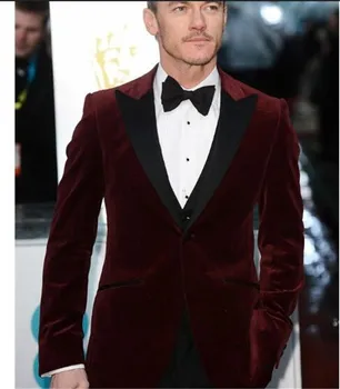 Burgundy Peak Lapel Formal Mens Wedding Suits Tuxedos For Men Groom Custom Made Homme Best Man Suit Custom Made (Jacket+Pants)
Burgundy Peak Lapel Formal Mens Wedding Suits Tuxedos For Men Groom Custom Made Homme Best Man Suit Custom Made (Jacket+Pants)
