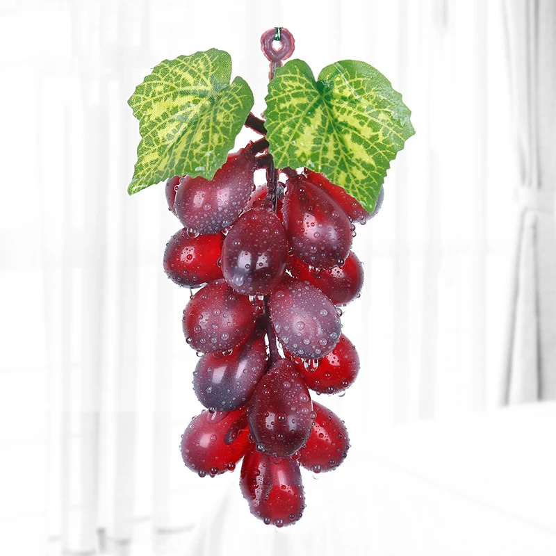 Cute Decorative Artificial Grapes Home Decor Cheap Elegant Lifelike Fake Fruit Home Decoration Accessories Decoracion Hogar
Cute Decorative Artificial Grapes Home Decor Cheap Elegant Lifelike Fake Fruit Home Decoration Accessories Decoracion Hogar