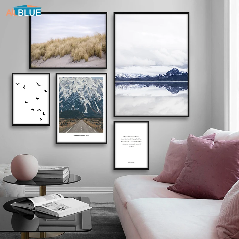 Nordic Posters Prints Landscape Wall Art Canvas Painting Mountain Decorative Pictures For Living Room Scandinavian Home Decor
Nordic Posters Prints Landscape Wall Art Canvas Painting Mountain Decorative Pictures For Living Room Scandinavian Home Decor