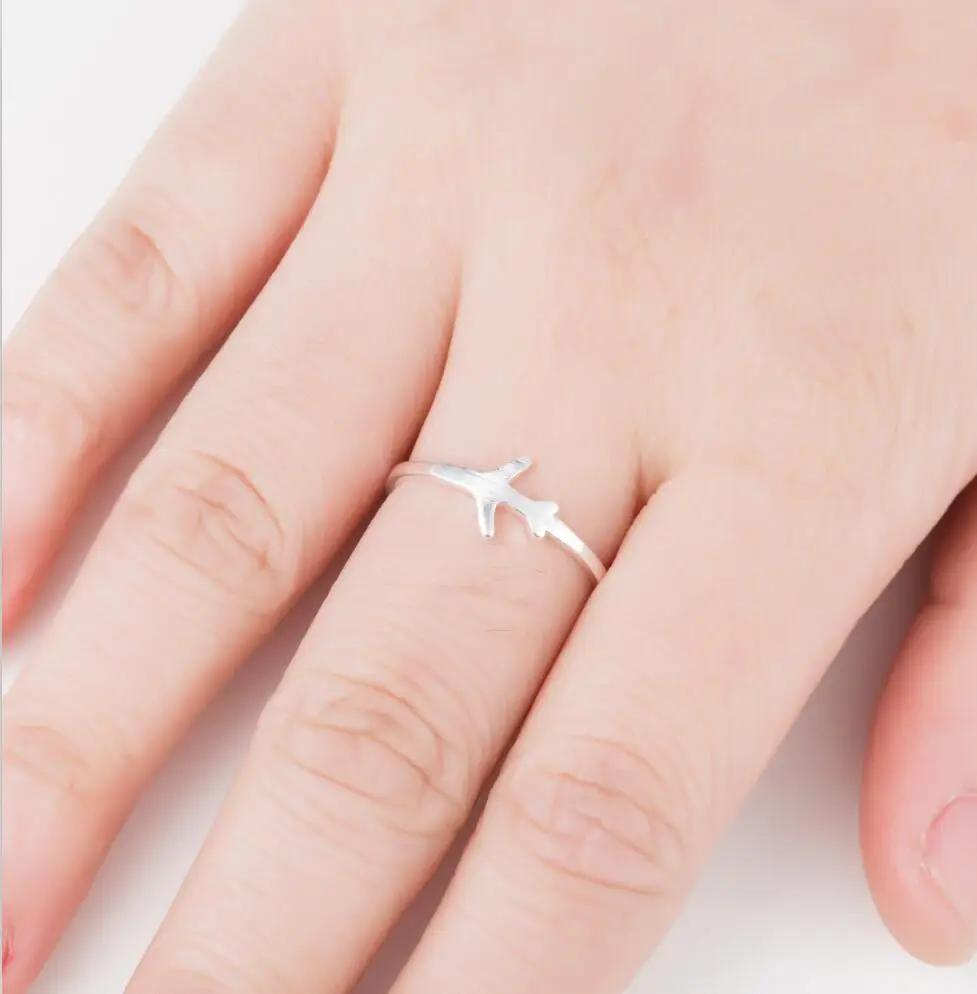yiustar New Arrival Metal Model Aircraft Airplane Charm Pendant Ring Creative Best Friend Gift Accessories
yiustar New Arrival Metal Model Aircraft Airplane Charm Pendant Ring Creative Best Friend Gift Accessories