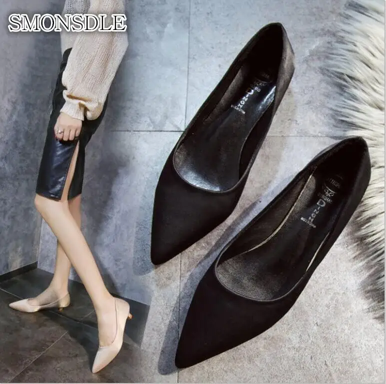 SMONSDLE Single shoes female 2019 new pointed shoes high heels shallow mouth stiletto 3cm Zapatos Mujer wild Korean shoes women
SMONSDLE Single shoes female 2019 new pointed shoes high heels shallow mouth stiletto 3cm Zapatos Mujer wild Korean shoes women