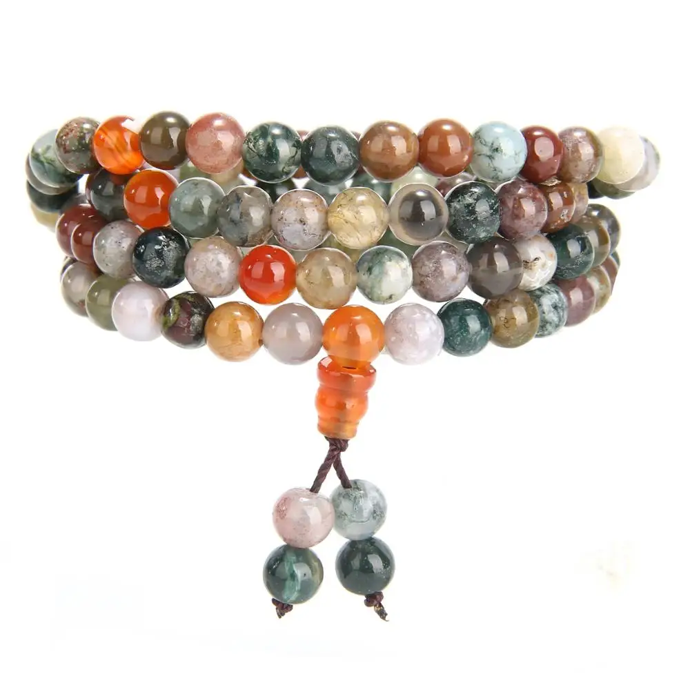 108 Beads Mala Bracelet Necklace 6mm Crystal Buddha Bracelet Prayer Bless Tibetan Buddhist Bracelet/Necklace for Women girls
108 Beads Mala Bracelet Necklace 6mm Crystal Buddha Bracelet Prayer Bless Tibetan Buddhist Bracelet/Necklace for Women girls