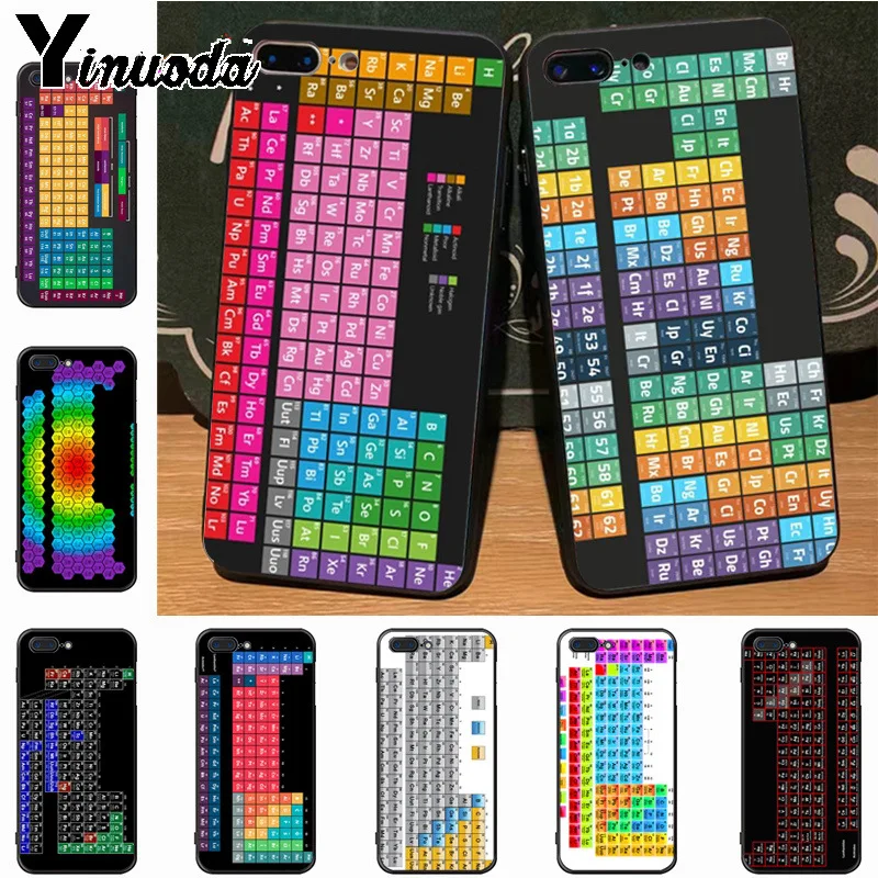 Yinuoda Elemental Design Periodic Table Hot Printed Cool Phone Accessories Case for iPhone 8 7 6 6S Plus X 5S 11pro SE 5C case
Yinuoda Elemental Design Periodic Table Hot Printed Cool Phone Accessories Case for iPhone 8 7 6 6S Plus X 5S 11pro SE 5C case